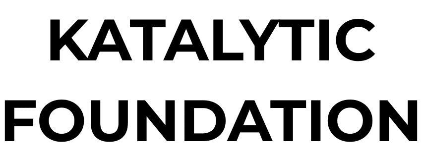 The image displays the text "Kataly Foundation" in bold, uppercase black letters on a white background.