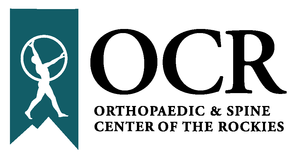 A teal vertical banner with a white silhouette of a person inside a circle on the left; the right side is blank.