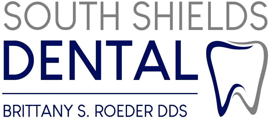 South Shields Dental logo with a tooth graphic and text: "South Shields Dental, Brittany S. Roeder DDS.